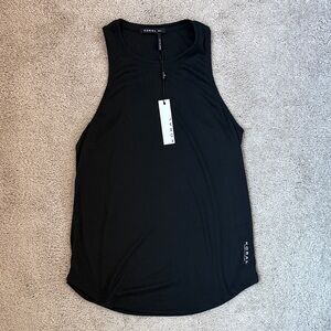 Koral Black Athletic Top